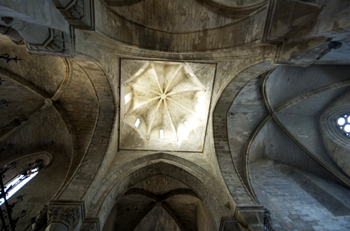 Crucero y cúpiula de la iglesia de Vallbona